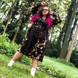 NWT ASOS Floral Shirt Dress